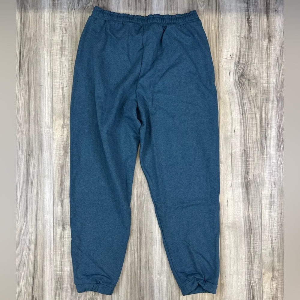 Gymshark Rest Day Sweatpants Joggers LL7 Steel Blue Marl Women’s size Large New